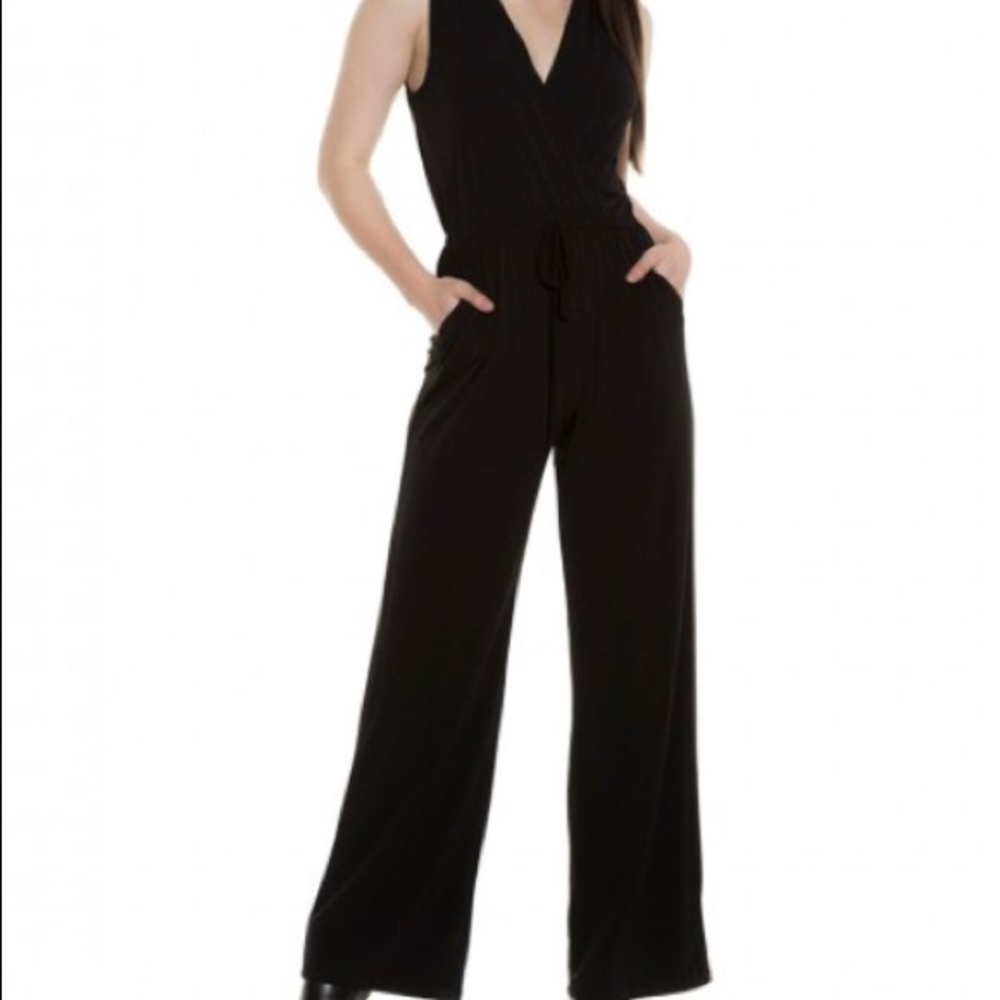 BCBGeneration Black Jumpsuit Size M